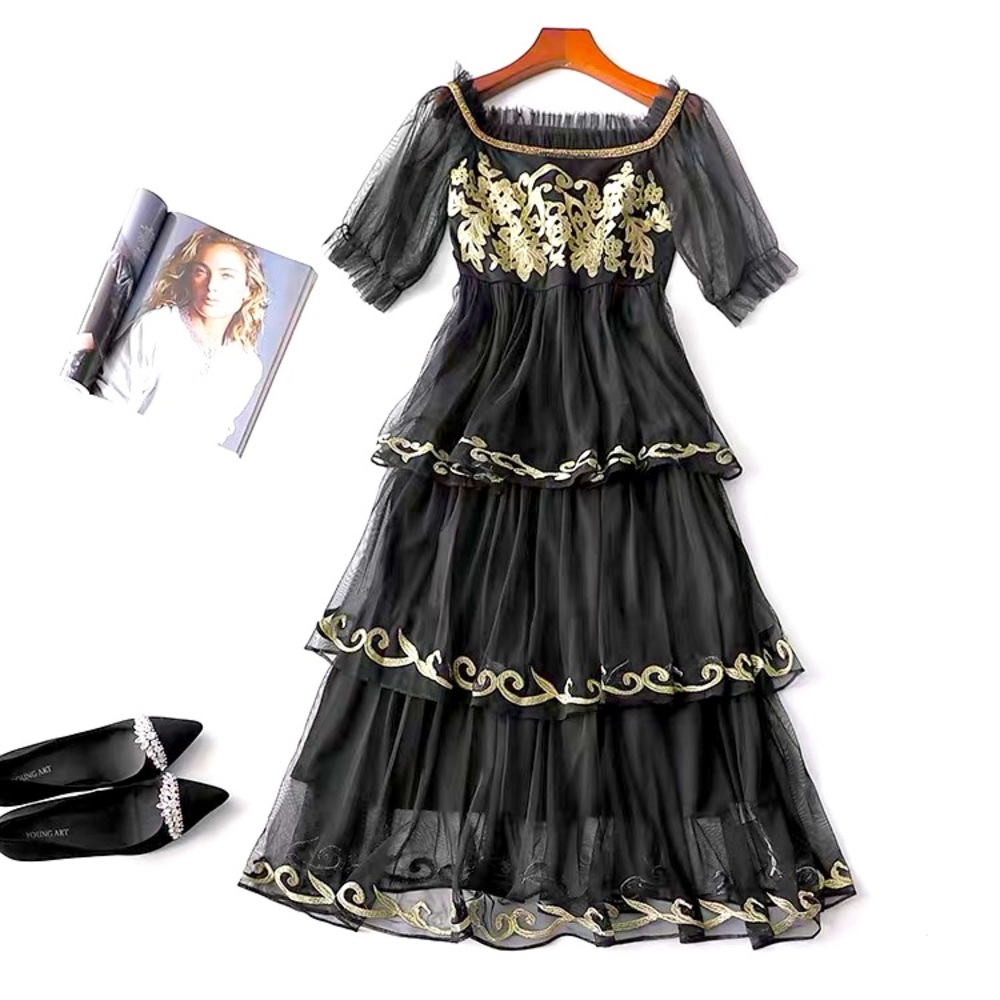 Lace princess dress for girls women